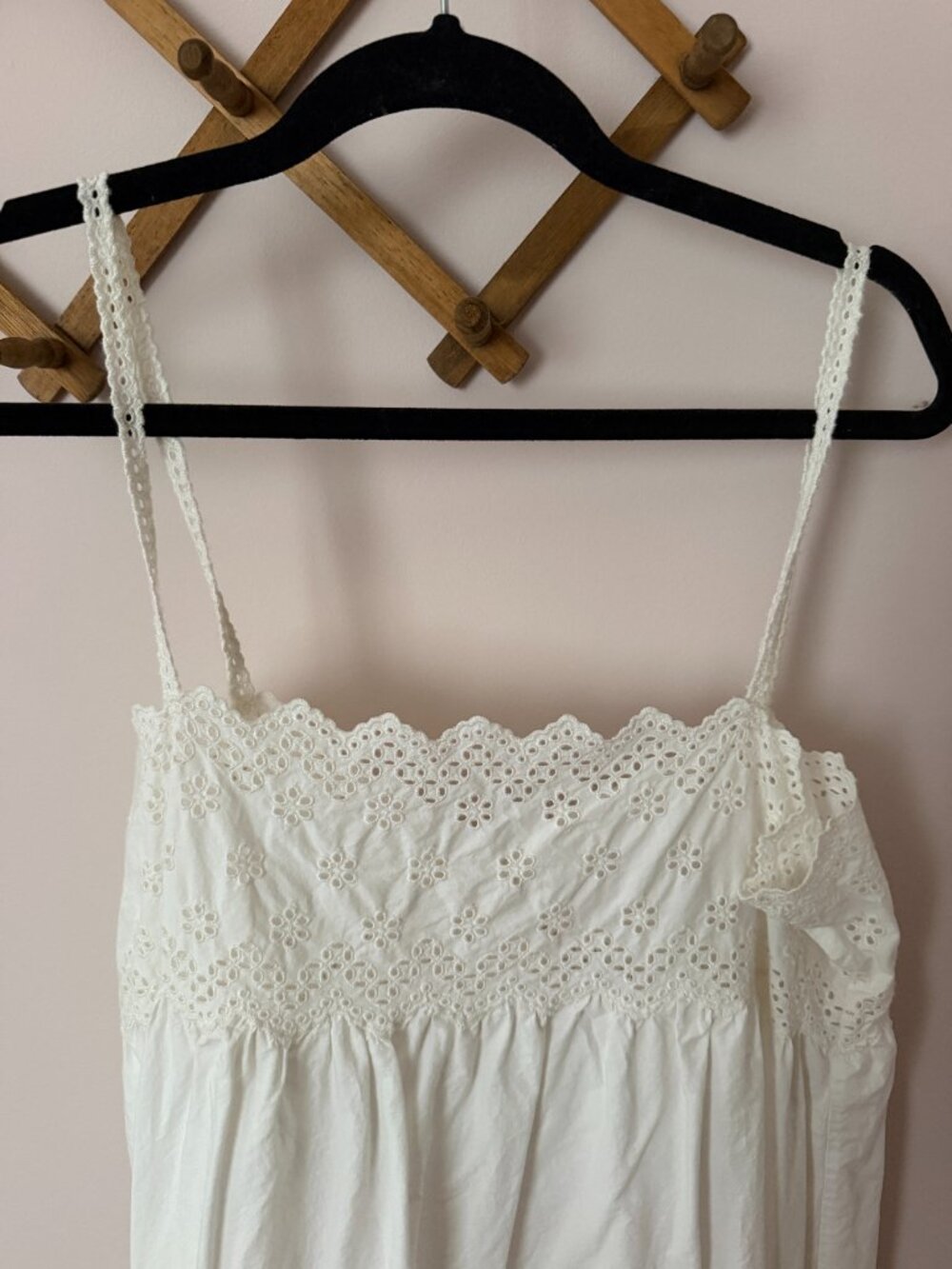 Doen White Eyelet Nightgown Dress - Picture 2 of 7